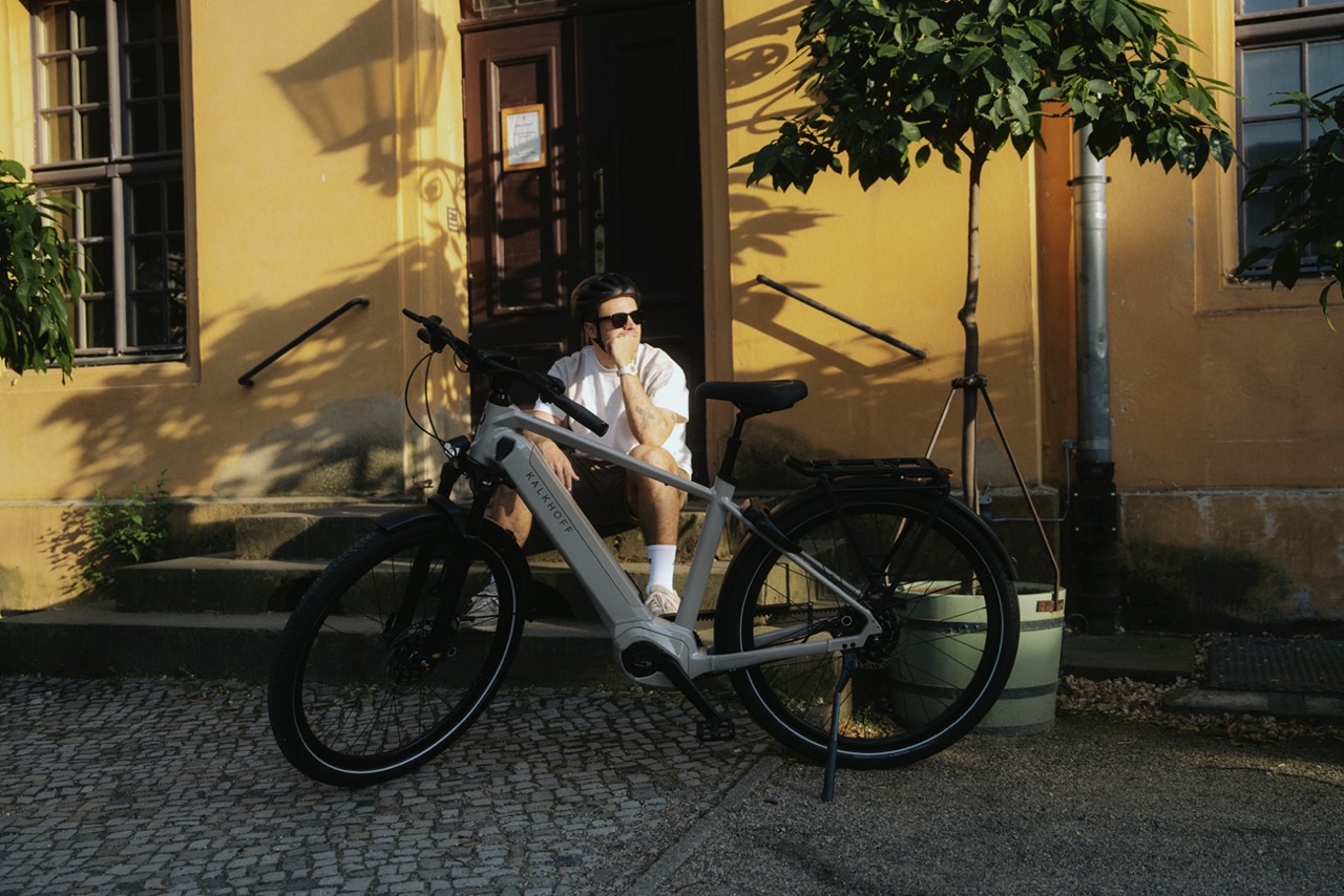 personne vélo attends